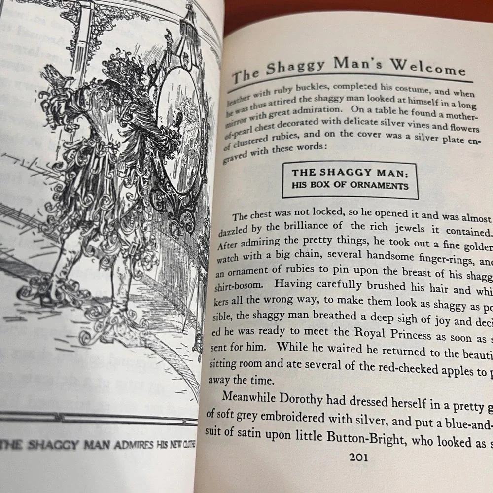 The Road to Oz L Frank Baum Rand McNally Vintage Childrens Book John R Neill